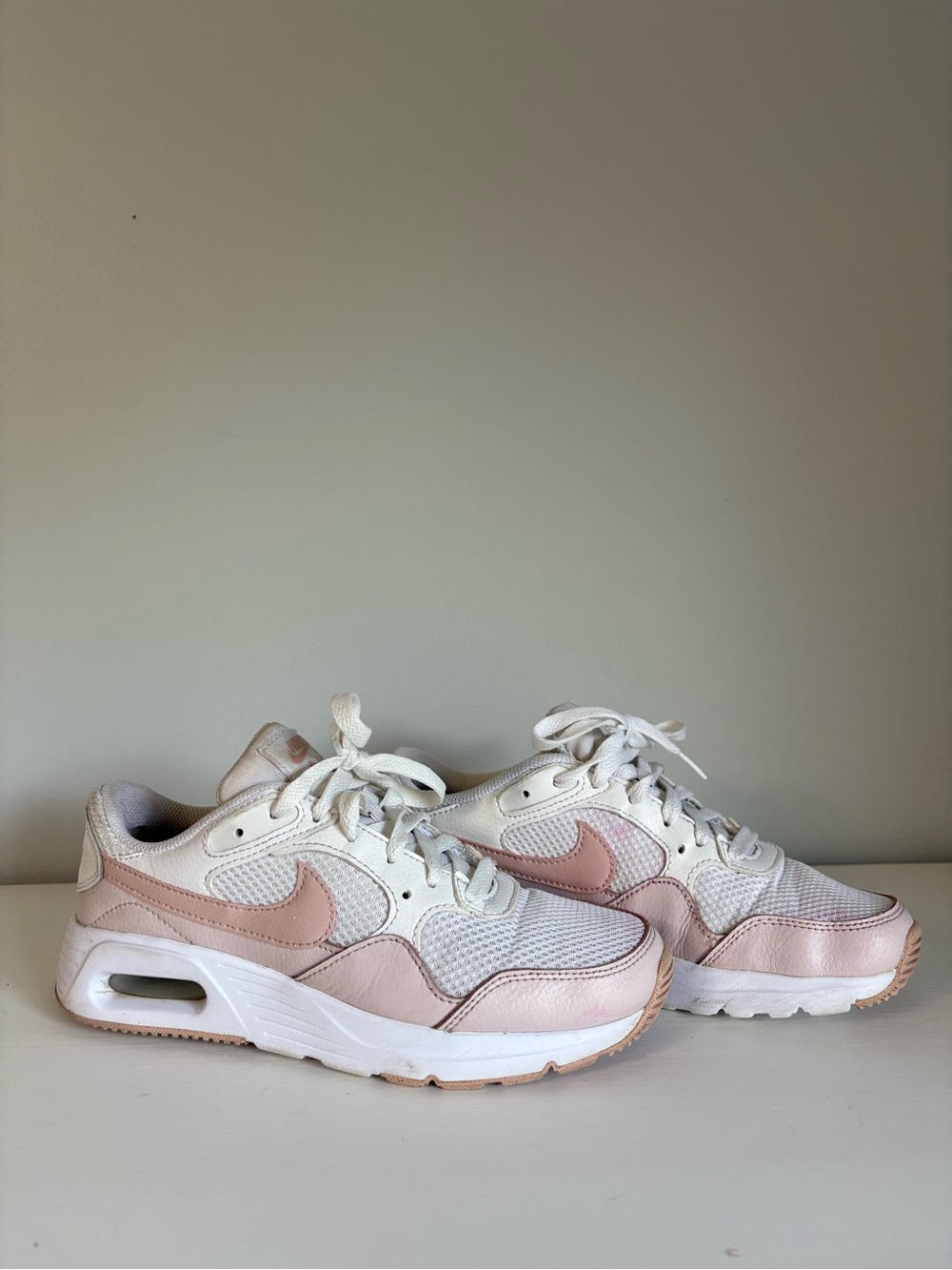 Nike Air Max SC Women's 6.5 White Pink Oxford Barely Rose Walking Shoes - Picture 5 of 8